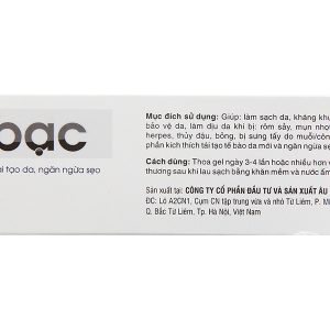 Gel Su bạc làm sạch da, kháng khuẩn tuýp 25g