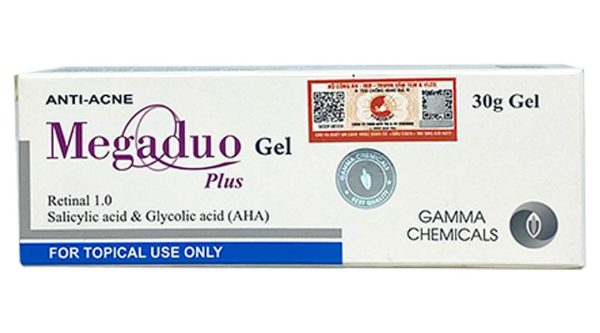 Gel Megaduo Plus ngừa mụn trứng cá, ngừa thâm tuýp 30g