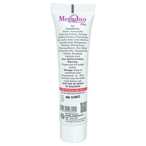 Gel Megaduo Plus ngừa mụn trứng cá, ngừa thâm tuýp 30g