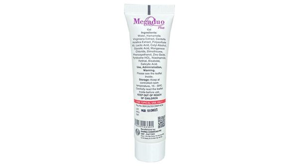 Gel Megaduo Plus ngừa mụn trứng cá, ngừa thâm tuýp 30g