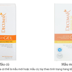 Gel Anti - Acne Nano THC Decumar ngừa mụn, mờ thâm tuýp 20g