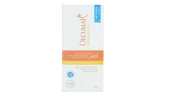 Gel Anti - Acne Nano THC Decumar ngừa mụn, mờ thâm tuýp 20g
