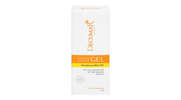 Gel Anti - Acne Nano THC Decumar ngừa mụn, mờ thâm tuýp 20g
