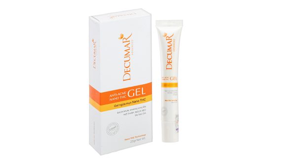 Gel Anti - Acne Nano THC Decumar ngừa mụn, mờ thâm tuýp 20g