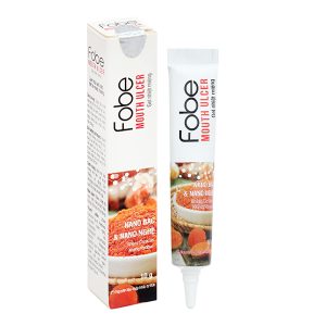 Gel Fobelife Fobe Mouth Ulcer hỗ trợ giảm nhiệt miệng tuýp 10g