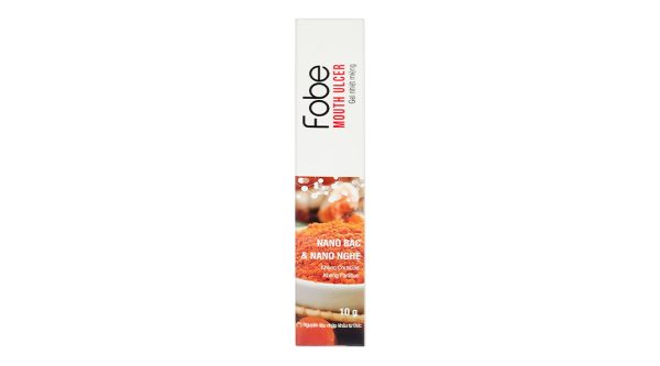 Gel Fobelife Fobe Mouth Ulcer hỗ trợ giảm nhiệt miệng tuýp 10g