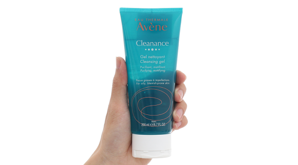 Gel rửa mặt Avène Cleanance làm sạch da, giảm nhờn mụn tuýp 200ml
