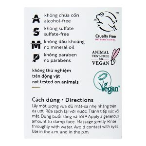 Gel rửa mặt Cocoon hoa hồng làm sạch và cấp ẩm chai 140ml