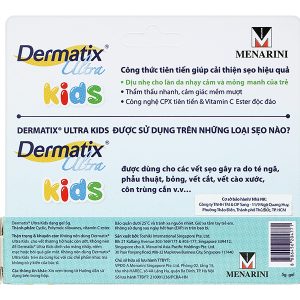 Gel Dermatix Ultra Kids trị sẹo cho bé tuýp 5g
