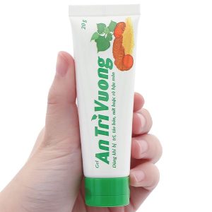 Gel bôi An Trĩ Vương làm dịu và săn se da trong trường hợp trĩ, táo bón tuýp 20g
