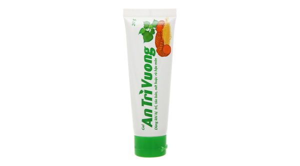 Gel bôi An Trĩ Vương làm dịu và săn se da trong trường hợp trĩ, táo bón tuýp 20g