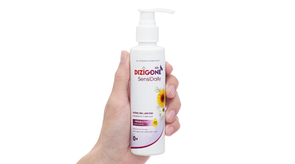 Gel vệ sinh phụ nữ Dizigone SensiDaily làm sạch dịu nhẹ chai 150ml