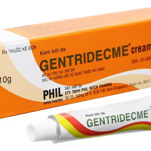 Gentridecme Cream trị viêm da tuýp 10g