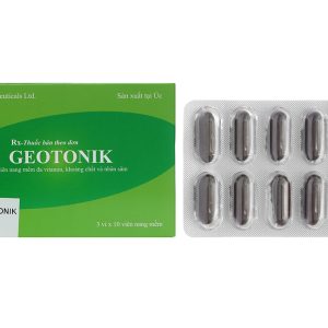 Geotonik bổ sung vitamin và khoáng chất (3 vỉ x 10 viên)