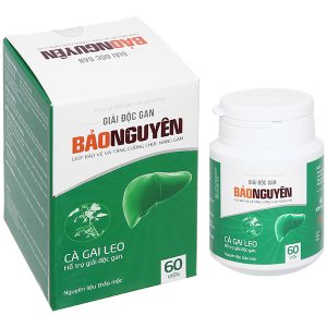 Giải Độc Gan Bảo Nguyên hỗ trợ tăng cường chức năng gan chai 60 viên