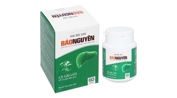 Giải Độc Gan Bảo Nguyên hỗ trợ tăng cường chức năng gan chai 60 viên