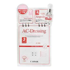 Mặt nạ Rainbow L'affair Ac-Dressing 3 bước cho da nhạy cảm miếng 28ml