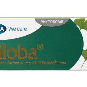 Giloba 40mg tuần hoàn máu não, cải thiện trí nhớ (3 vỉ x 10 viên)