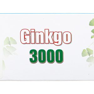 Ginkgo 3000 tuần hoàn máu não, giảm biến chứng đột quỵ (6 vỉ x 15 viên)