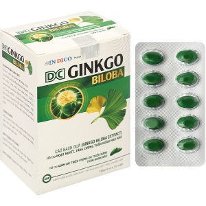 DC Ginkgo Biloba hỗ trợ hoạt huyết, tăng cường tuần hoàn máu não hộp 60 viên