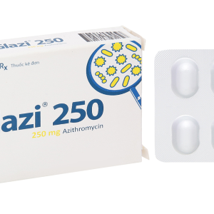 Glazi 250 trị nhiễm khuẩn (2 vỉ x 6 viên)