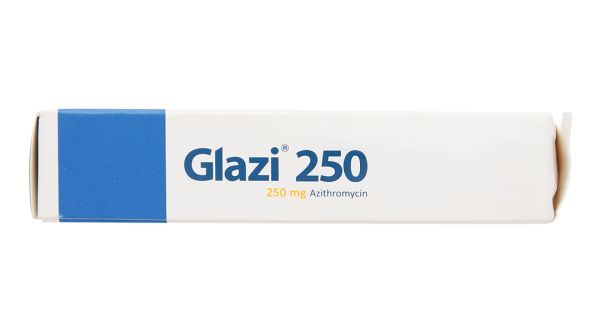 Glazi 250 trị nhiễm khuẩn (2 vỉ x 6 viên)
