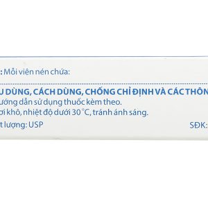Glibenclamid Domesco 5mg trị đái tháo đường (5 vỉ x 20 viên)