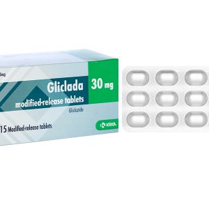 Gliclada 30mg trị đái tháo đường tuýp 2 không phụ thuộc insulin (8 vỉ x 15 viên)
