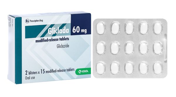 Gliclada 60mg trị đái tháo đường (2 vỉ x 15 viên)