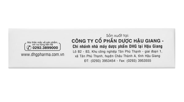 GliritDHG 500mg/5mg điều trị đái tháo đường tuýp 2 (3 vỉ x 10 viên)