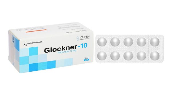 Glockner-10 trị triệu chứng cường giáp (10 vỉ x 10 viên)