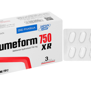 Glumeform 750 XR trị đái tháo đường (3 vỉ x 10 viên)