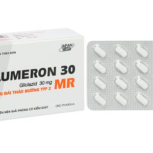 Glumeron 30 MR trị đái tháo đường tuýp II (5 vỉ x 20 viên)