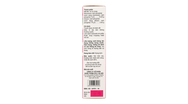 Dung dịch thụt trực tràng Golistin-enema For Children trị táo bón lọ 66ml