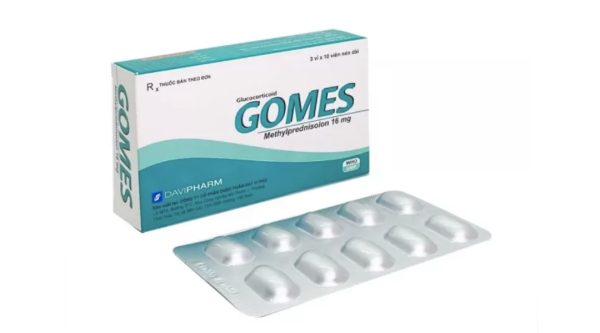 Gomes 16mg thuốc kháng viêm (3 vỉ x 10 viên)