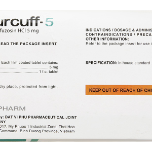 Gourcuff-5 trị triệu chứng phì đại u tuyến tiền liệt lành tính (10 vỉ x 10 viên)