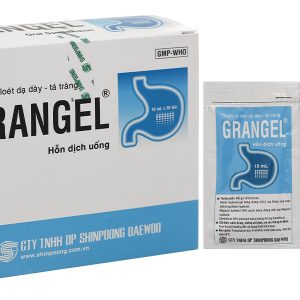 Hỗn dịch uống Grangel trị loét dạ dày, trào ngược dạ dày - thực quản (20 gói x 10ml)