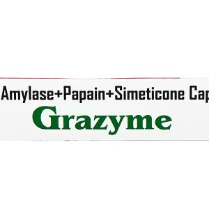 Grazyme trị đầy hơi, khó tiêu (3 vỉ x 10 viên)
