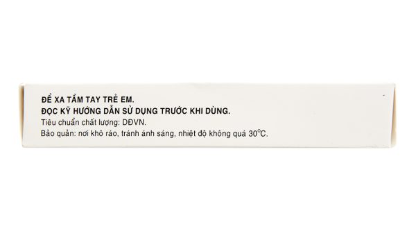 Griseofulvin Mekophar 500mg trị nấm da, tóc và móng (2 vỉ x 10 viên)