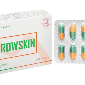 Growskin hạn chế lão hóa, làm đẹp da hộp 30 viên