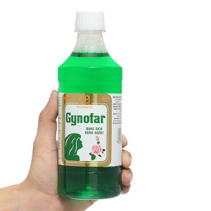 Dung dịch vệ sinh phụ nữ Gynofar giảm ngứa âm hộ, viêm âm đạo chai 500ml
