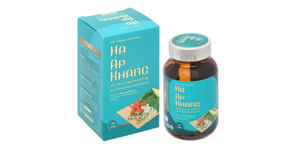 Hạ Áp Khang giúp tăng độ bền thành mạch, giảm huyết áp hộp 30 viên