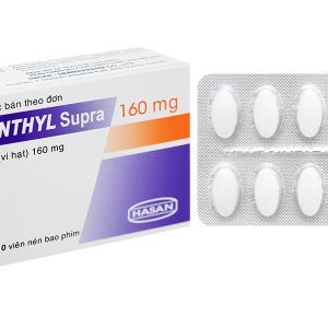 Hafenthyl Supra 160mg trị rối loạn mỡ máu (3 vỉ x 10 viên)