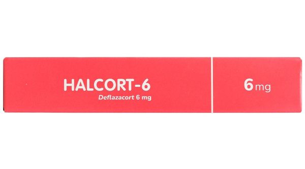 Halcort-6 thuốc kháng viêm, trị viêm khớp dạng thấp (3 vỉ x 10 viên)