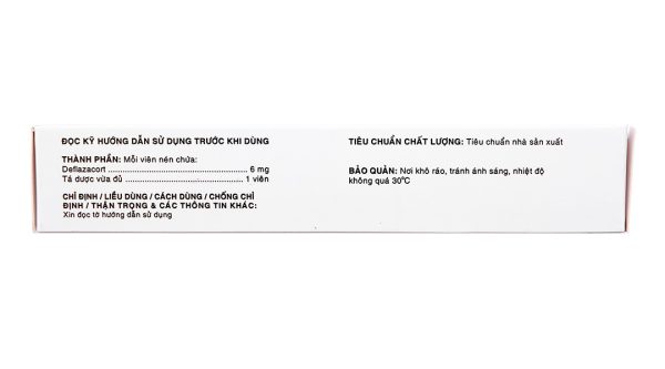 Halcort-6 thuốc kháng viêm, trị viêm khớp dạng thấp (3 vỉ x 10 viên)