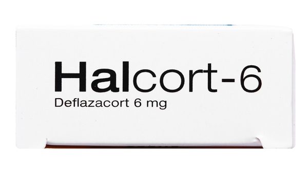 Halcort-6 thuốc kháng viêm, trị viêm khớp dạng thấp (3 vỉ x 10 viên)