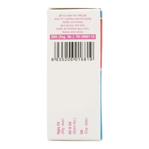 Bột sủi Hapacol 80 giảm đau, hạ sốt cho trẻ (24 gói x 1.5g)