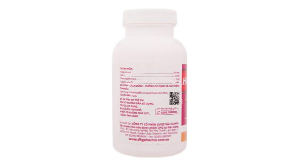 Hapacol Cảm Cúm trị các triệu chứng của cảm cúm chai 200 viên