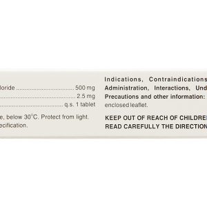 Hasanbest 500/2.5 trị đái tháo đường tuýp 2 (2 vỉ x 15 viên)
