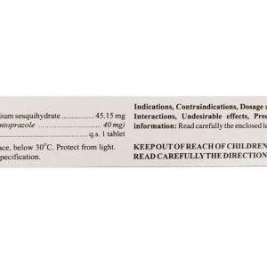 Hasanloc 40mg điều trị loét dạ dày - tá tràng (3 vỉ x 10 viên)